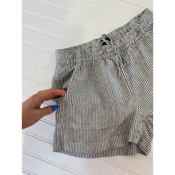 J. Crew & BCX Yellow Pom Pom Bacona Top & Striped Shorts Bundle Size XXS - Picture 7 of 9